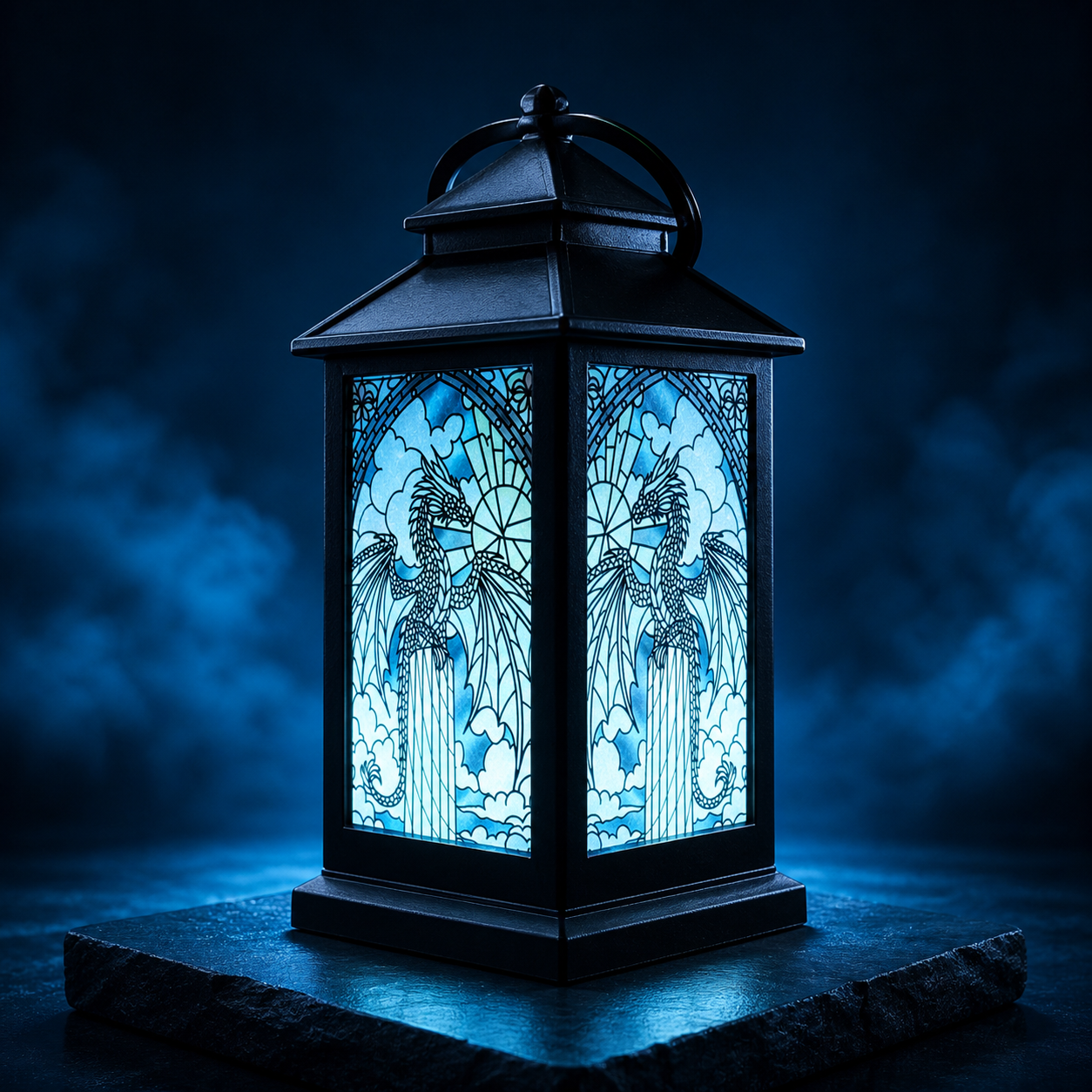 Crystal Dragon Lantern, view 1
